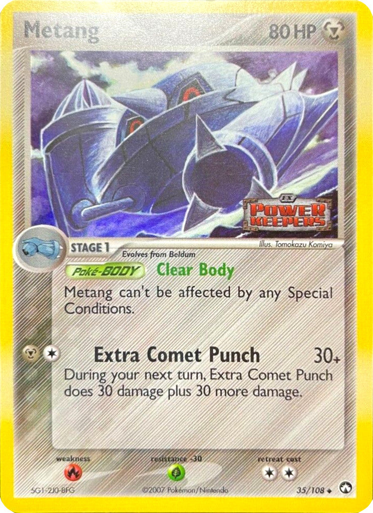 Metang (35/108) (Stamped) [EX: Power Keepers] | Good Games Cannington