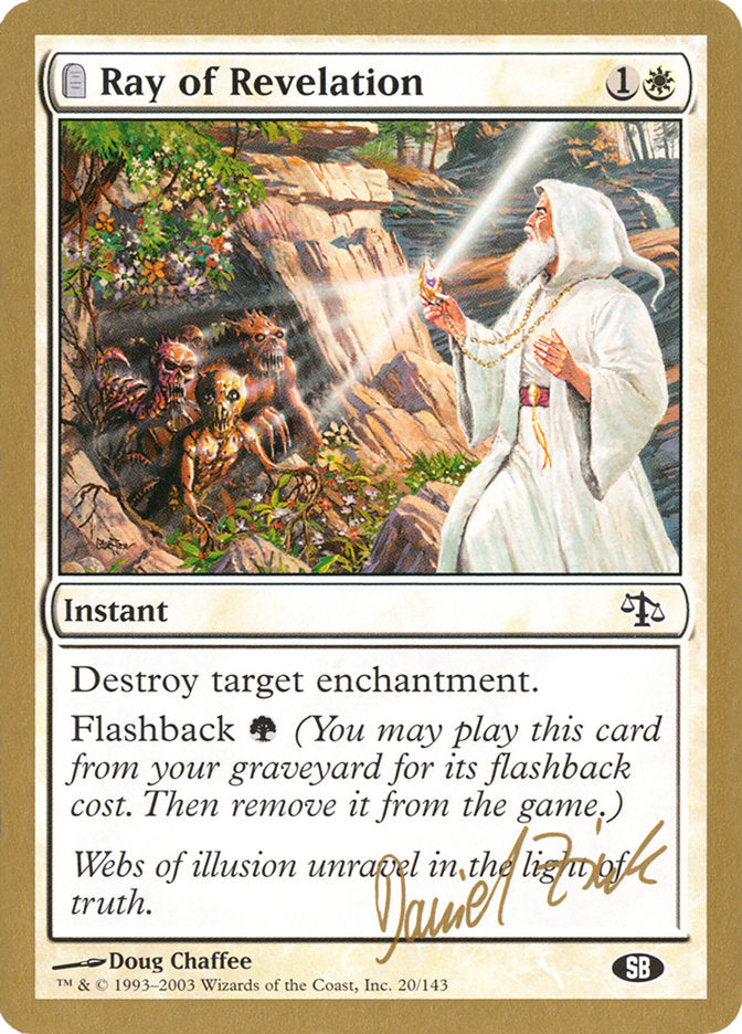 Ray of Revelation (Daniel Zink) (SB) [World Championship Decks 2003] | Good Games Cannington