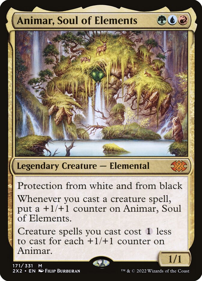 Animar, Soul of Elements 171/331 (Double Masters 2022)  - Foil | Good Games Cannington