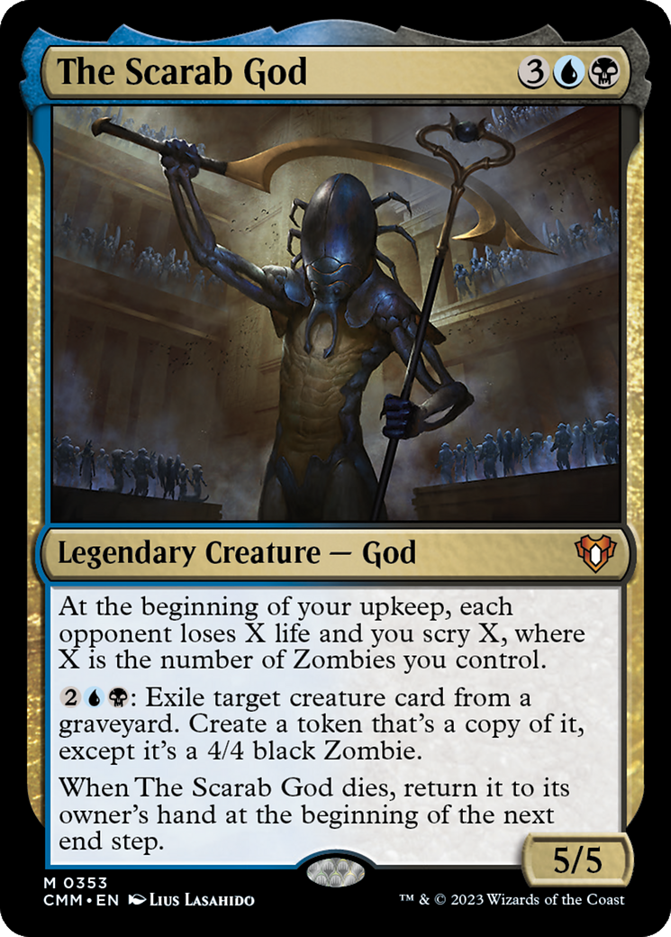 The Scarab God [Commander Masters] | Good Games Cannington