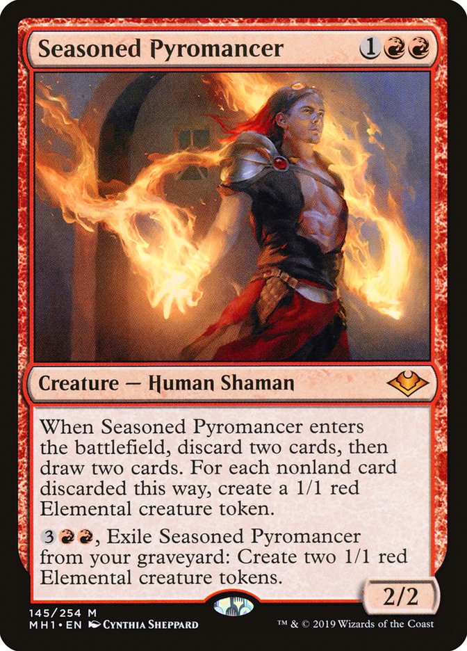 Seasoned Pyromancer [Modern Horizons] | Good Games Cannington