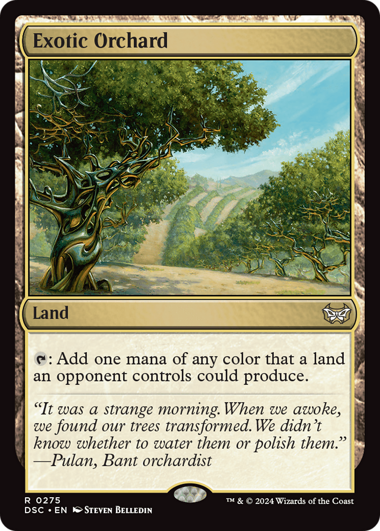 Exotic Orchard [Duskmourn: House of Horror Commander] | Good Games Cannington