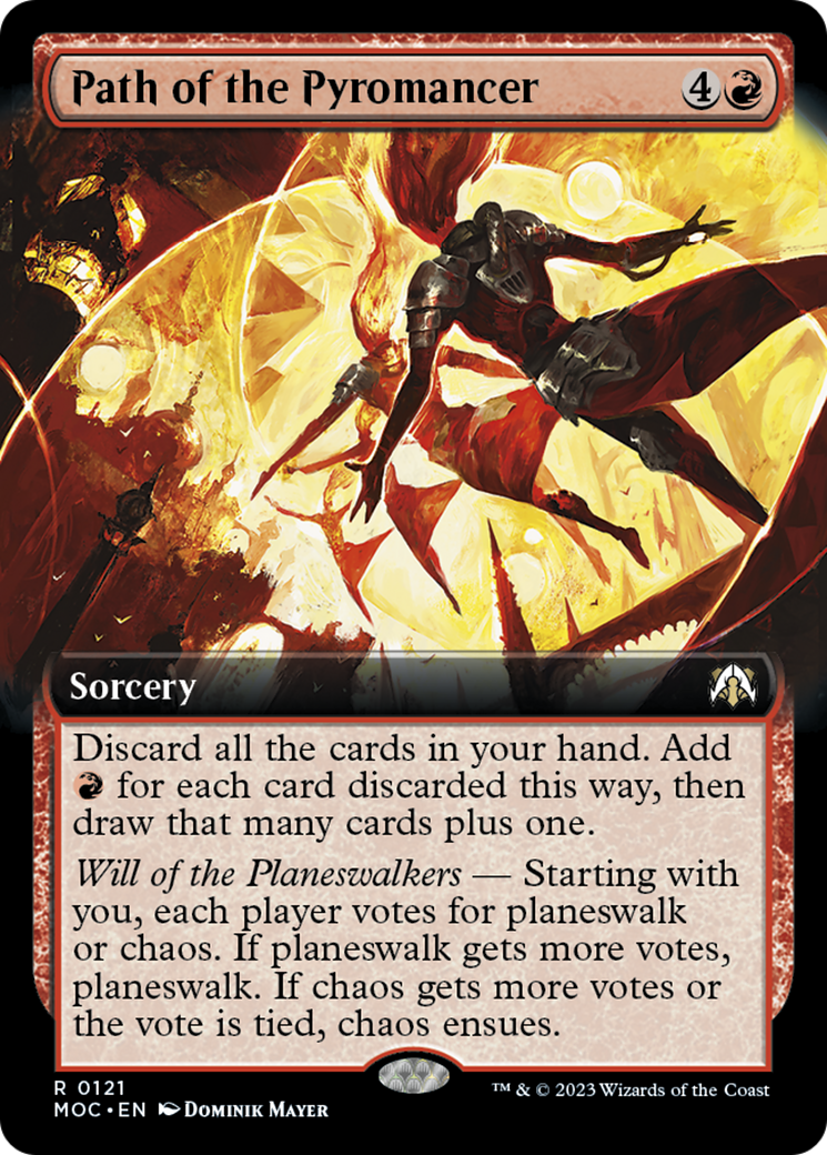 Path of the Pyromancer (Extended Art) [March of the Machine Commander] | Good Games Cannington
