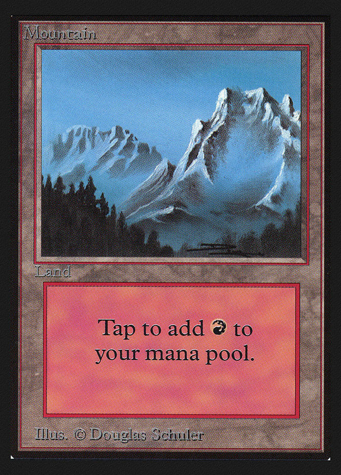 Mountain (Snow Top / Highest Point on Right) [Collectors' Edition] | Good Games Cannington