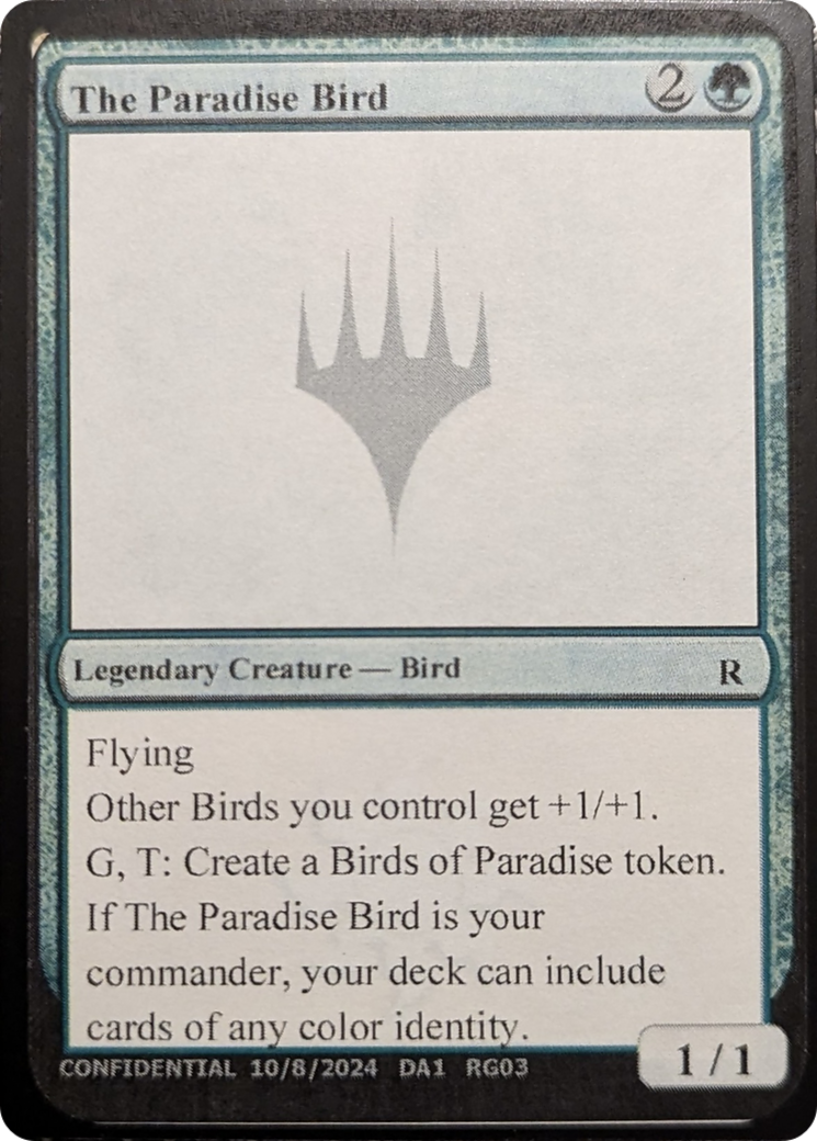 The Paradise Bird [Mystery Booster 2 Playtest Cards] | Good Games Cannington