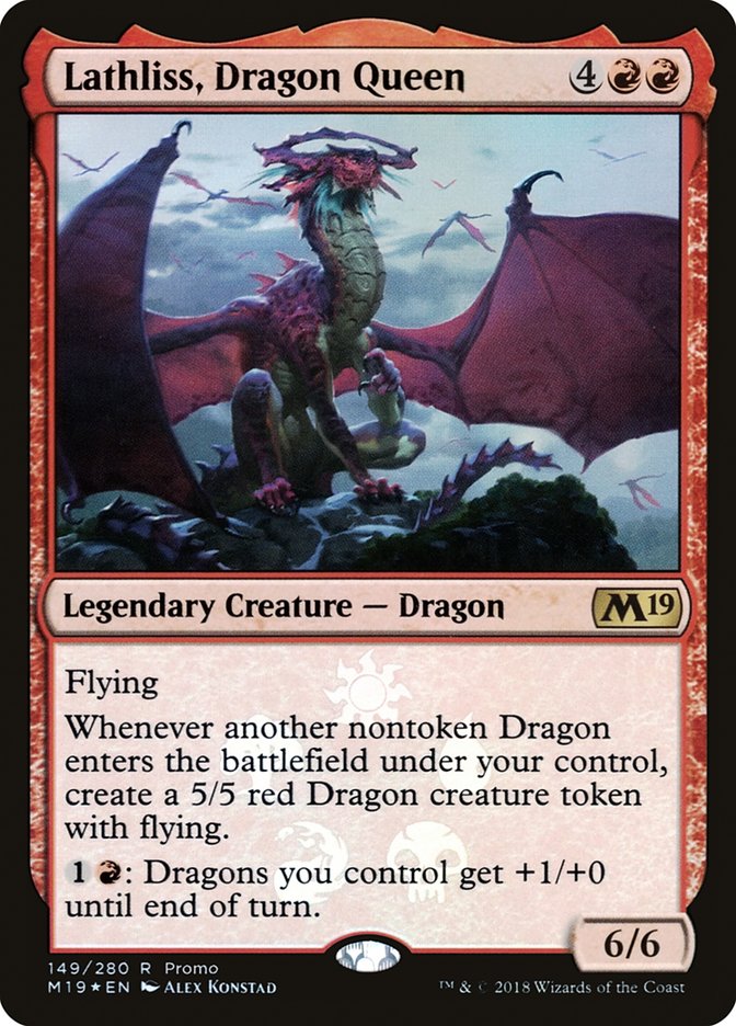 Lathliss, Dragon Queen [Resale Promos] | Good Games Cannington