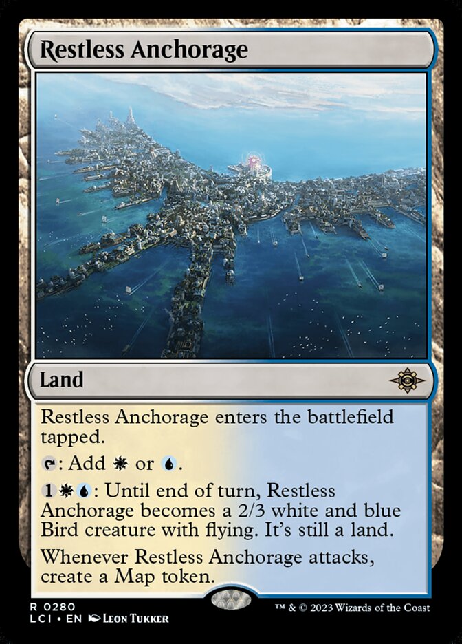 Restless Anchorage 280 (The Lost Caverns of Ixalan)  - Foil | Good Games Cannington