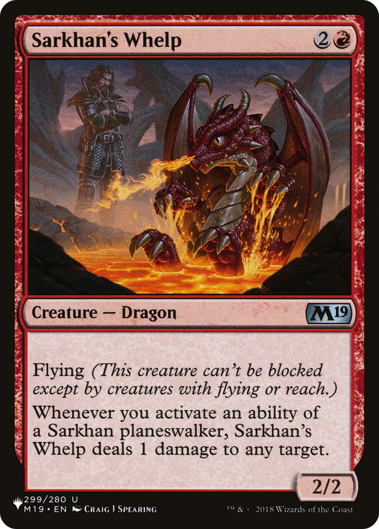 Sarkhan's Whelp [The List] | Good Games Cannington