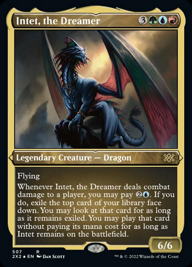 Intet, the Dreamer (Foil Etched) [Double Masters 2022] | Good Games Cannington