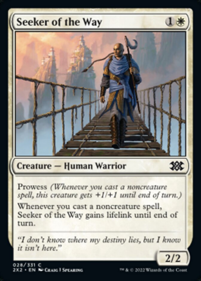 Seeker of the Way [Double Masters 2022] | Good Games Cannington