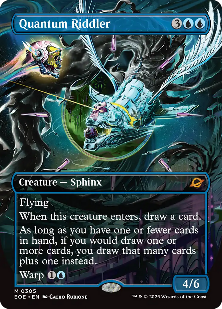 Quantum Riddler (Borderless) [Edge of Eternities] | Good Games Cannington