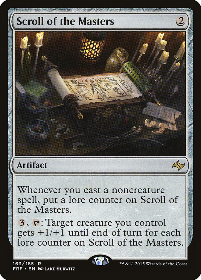 Scroll of the Masters 163/185 (Fate Reforged)  | Good Games Cannington