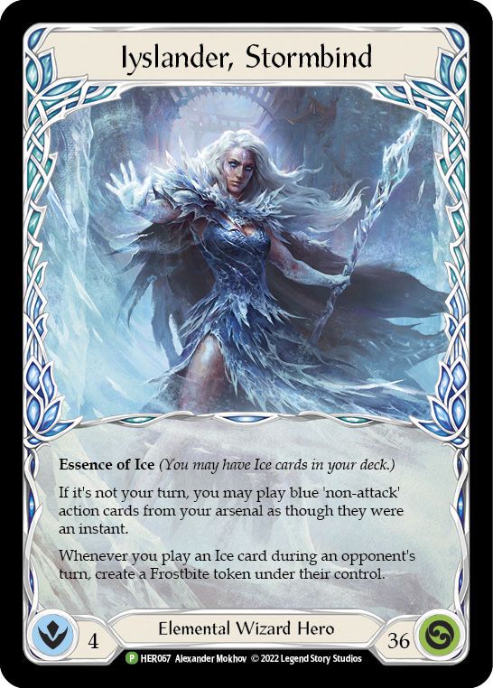 Iyslander, Stormbind [HER067] (Promo)  Rainbow Foil | Good Games Cannington