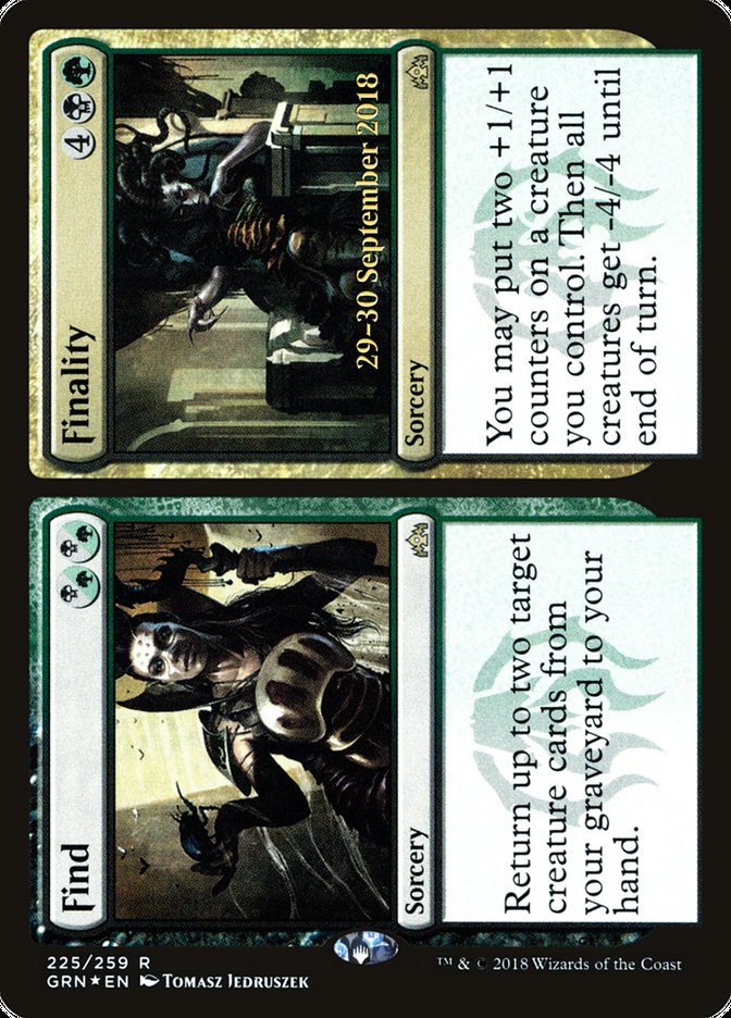 Find // Finality [Guilds of Ravnica Prerelease Promos] | Good Games Cannington