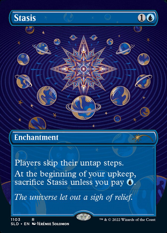 Stasis (Borderless) [Secret Lair Drop Series] | Good Games Cannington