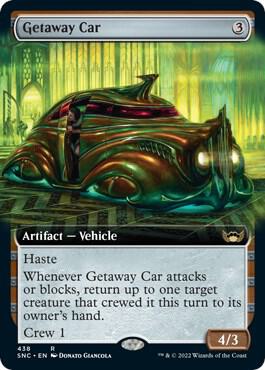 Getaway Car Extended Art 438/281 (Streets of New Capenna)  | Good Games Cannington