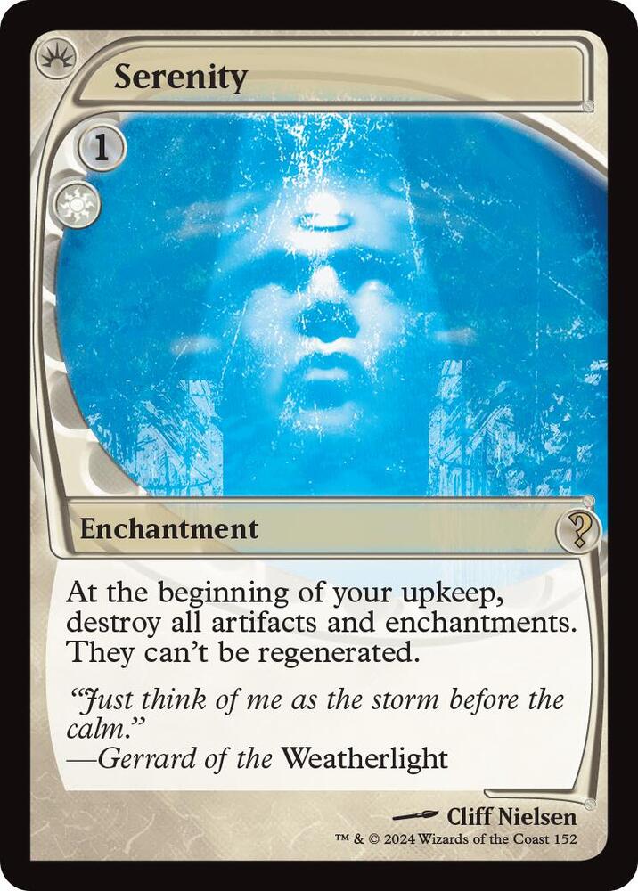 Serenity 152/390 (Mystery Booster 2)  - Future Sight | Good Games Cannington