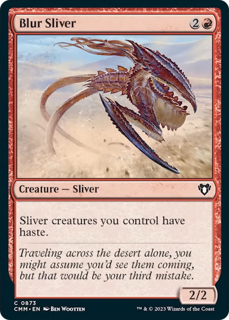 Blur Sliver [Commander Masters] | Good Games Cannington