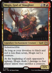 Mogis, God of Slaughter [Duskmourn: House of Horror Commander] | Good Games Cannington