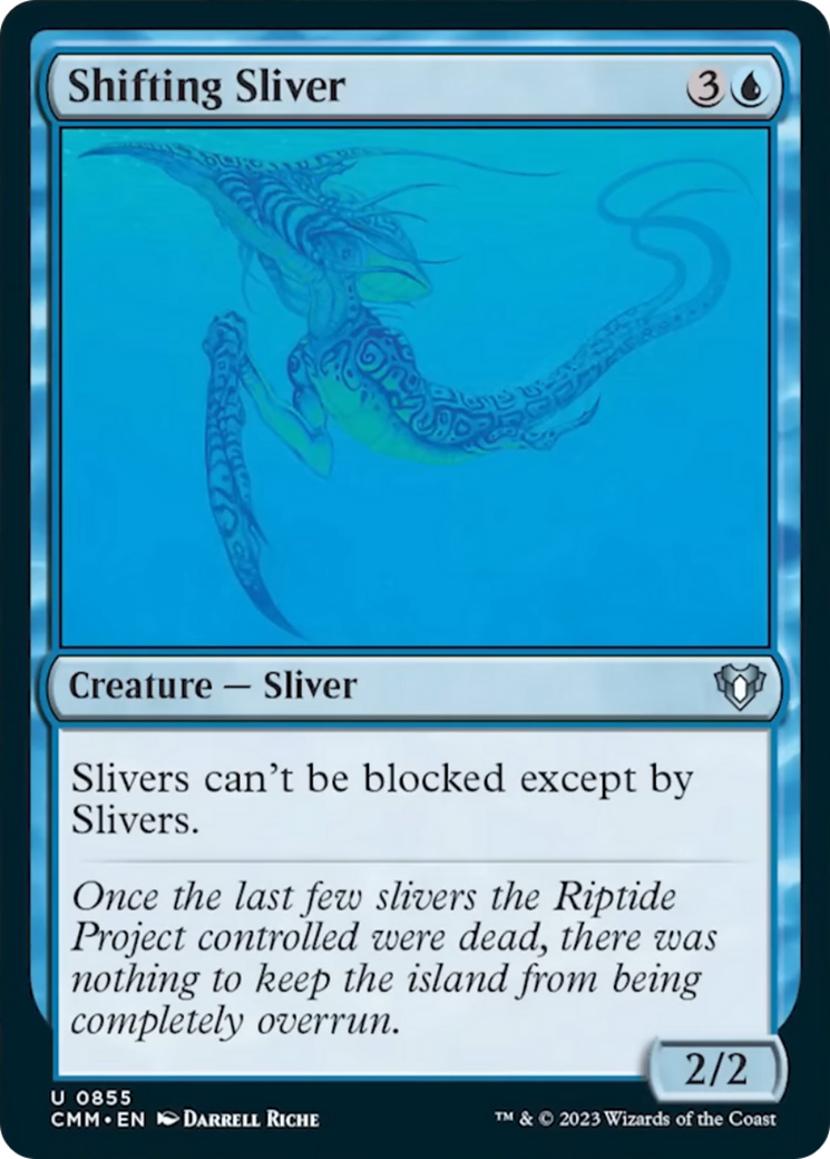 Shifting Sliver [Commander Masters] | Good Games Cannington