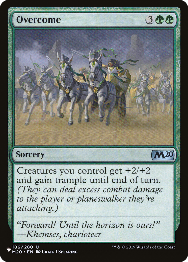 Overcome [The List] | Good Games Cannington