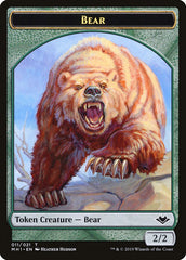Bird (003) // Bear (011) Double-Sided Token [Modern Horizons Tokens] | Good Games Cannington