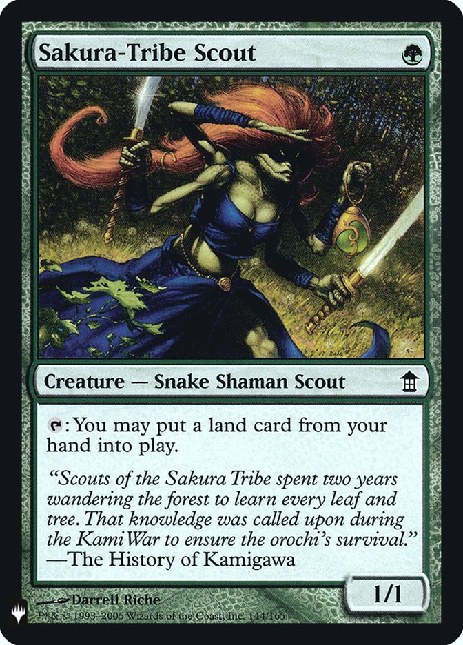 Sakura-Tribe Scout [Mystery Booster] | Good Games Cannington