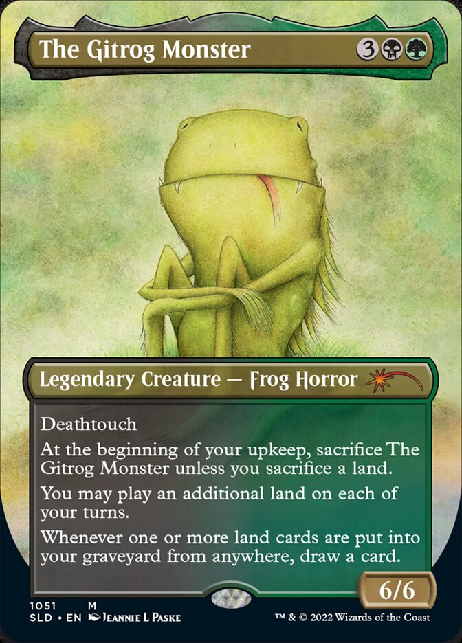 The Gitrog Monster (Borderless) [Secret Lair Drop Series] | Good Games Cannington