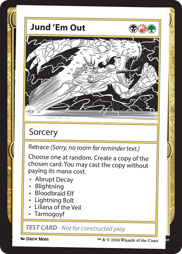 Jund 'Em Out [Mystery Booster 2 Playtest Cards] | Good Games Cannington