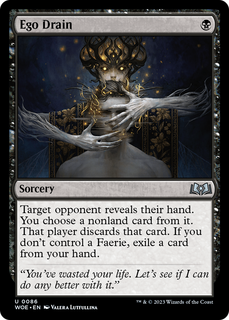 Ego Drain [Wilds of Eldraine] | Good Games Cannington