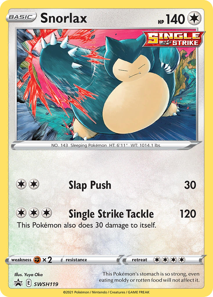 Snorlax (SWSH119) [Sword & Shield: Black Star Promos] | Good Games Cannington