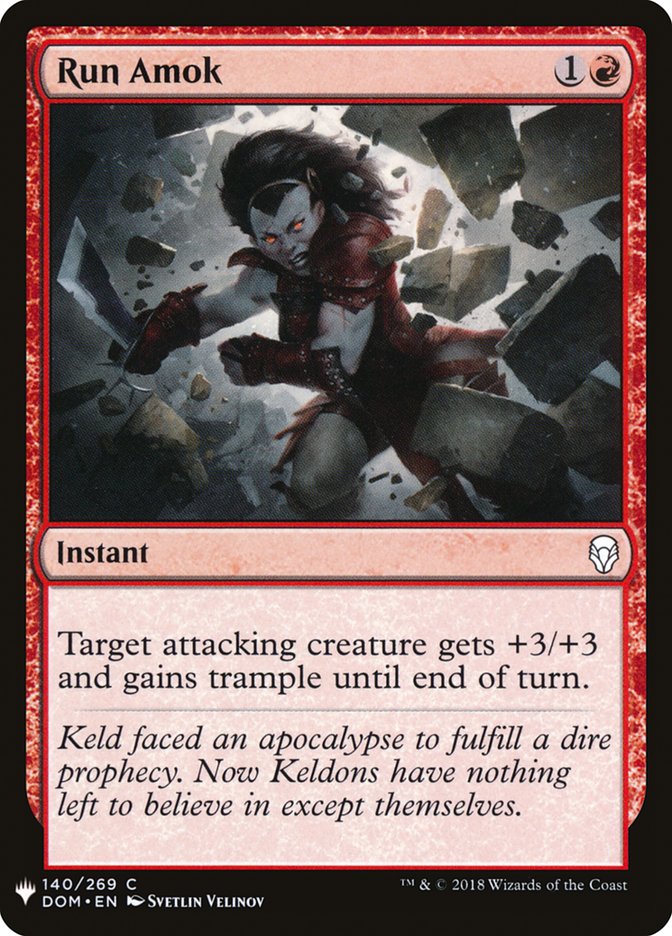 Run Amok [Mystery Booster] | Good Games Cannington