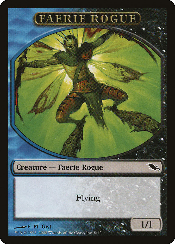 Faerie Rogue Token [Shadowmoor Tokens] | Good Games Cannington