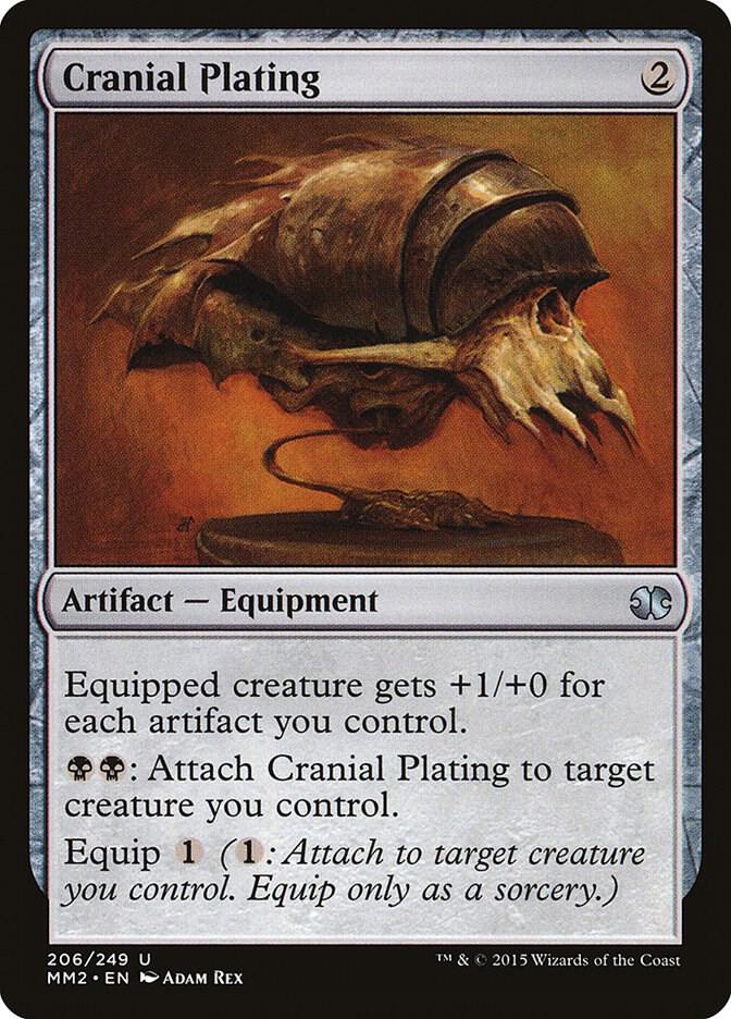 Cranial Plating 206 (Modern Masters 2015)  | Good Games Cannington