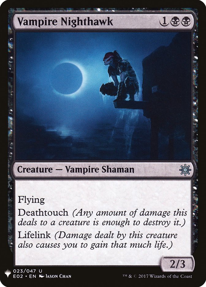 Vampire Nighthawk [Mystery Booster] | Good Games Cannington