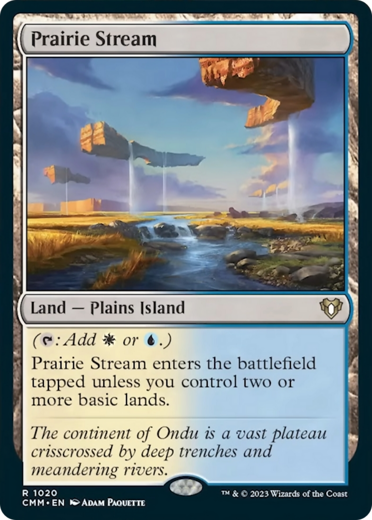 Prairie Stream [Commander Masters] | Good Games Cannington
