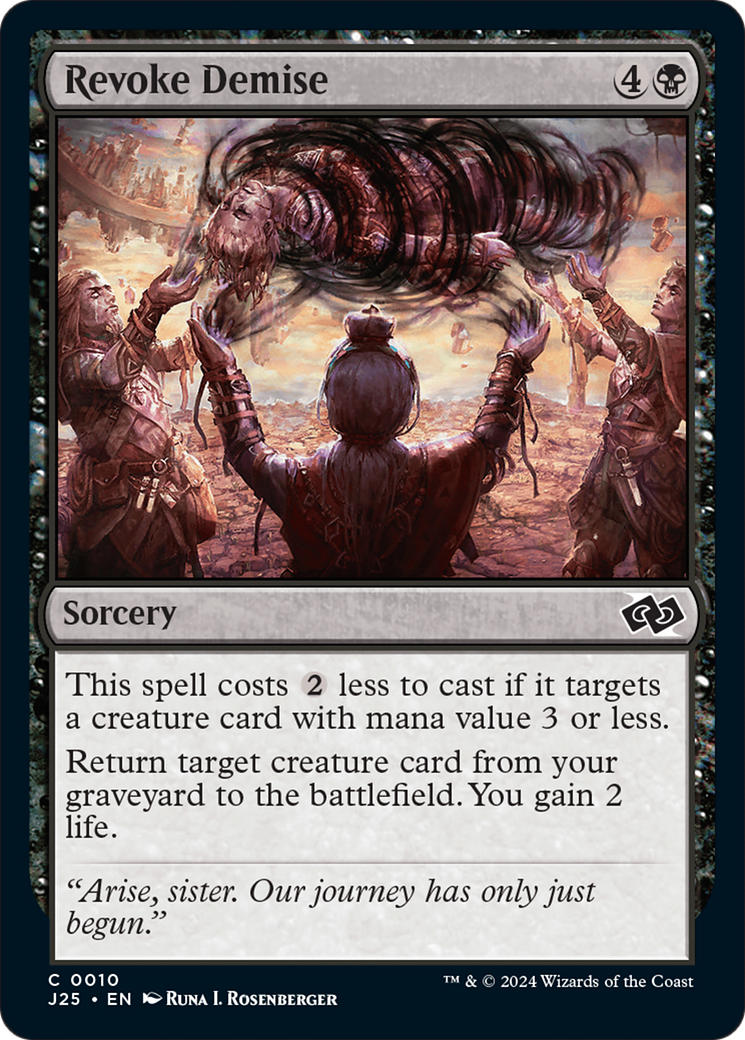 Revoke Demise [Foundations Jumpstart] | Good Games Cannington