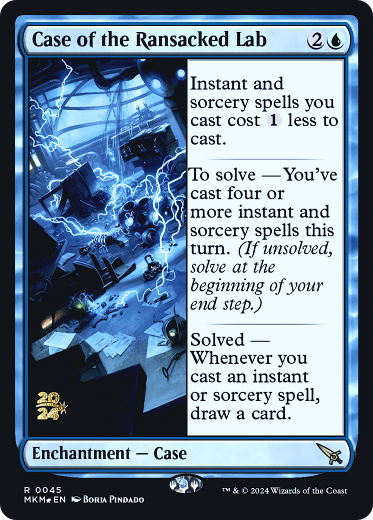 Case of the Ransacked Lab [Murders at Karlov Manor Prerelease Promos] | Good Games Cannington
