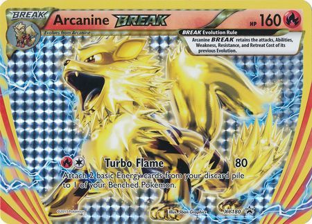 Arcanine BREAK (XY180) (Jumbo Card) [XY: Black Star Promos] | Good Games Cannington