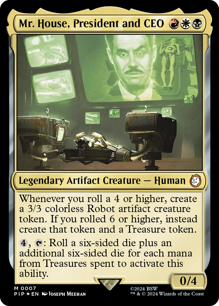 Mr. House, President and CEO [Fallout] | Good Games Cannington