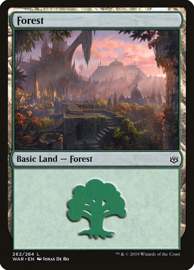 Forest (262) [War of the Spark] | Good Games Cannington