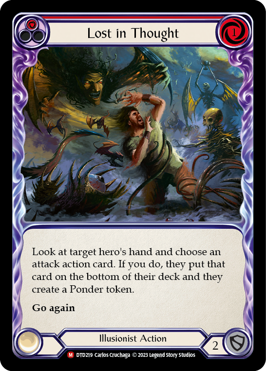 Lost in Thought [DTD219] (Dusk Till Dawn)  Rainbow Foil | Good Games Cannington