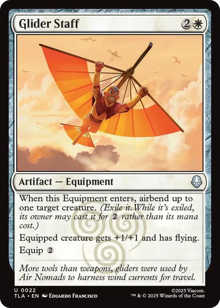 Glider Staff 22 (Avatar: The Last Airbender)  - Foil | Good Games Cannington
