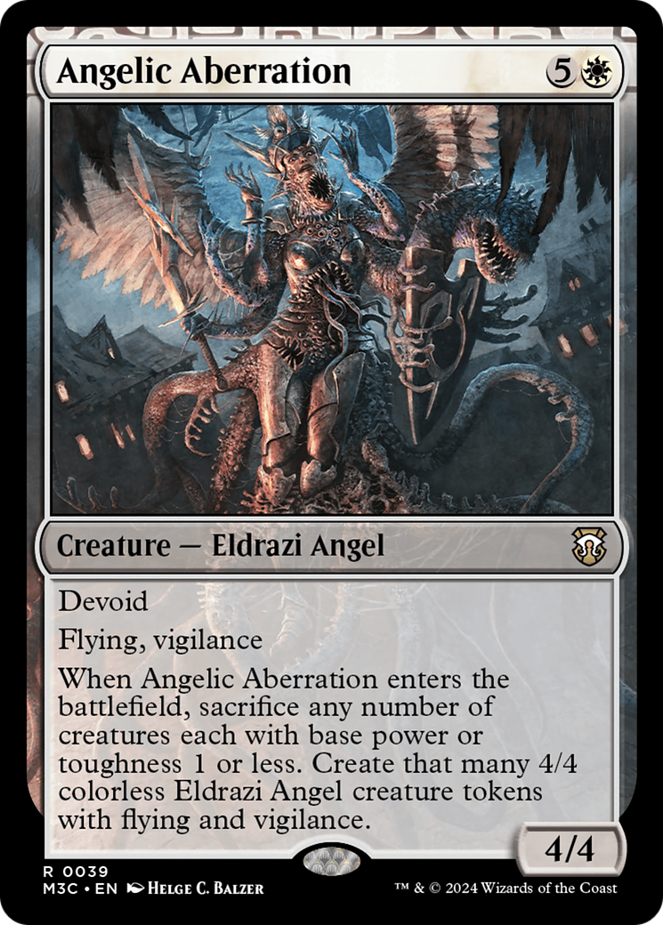 Angelic Aberration [Modern Horizons 3 Commander] | Good Games Cannington