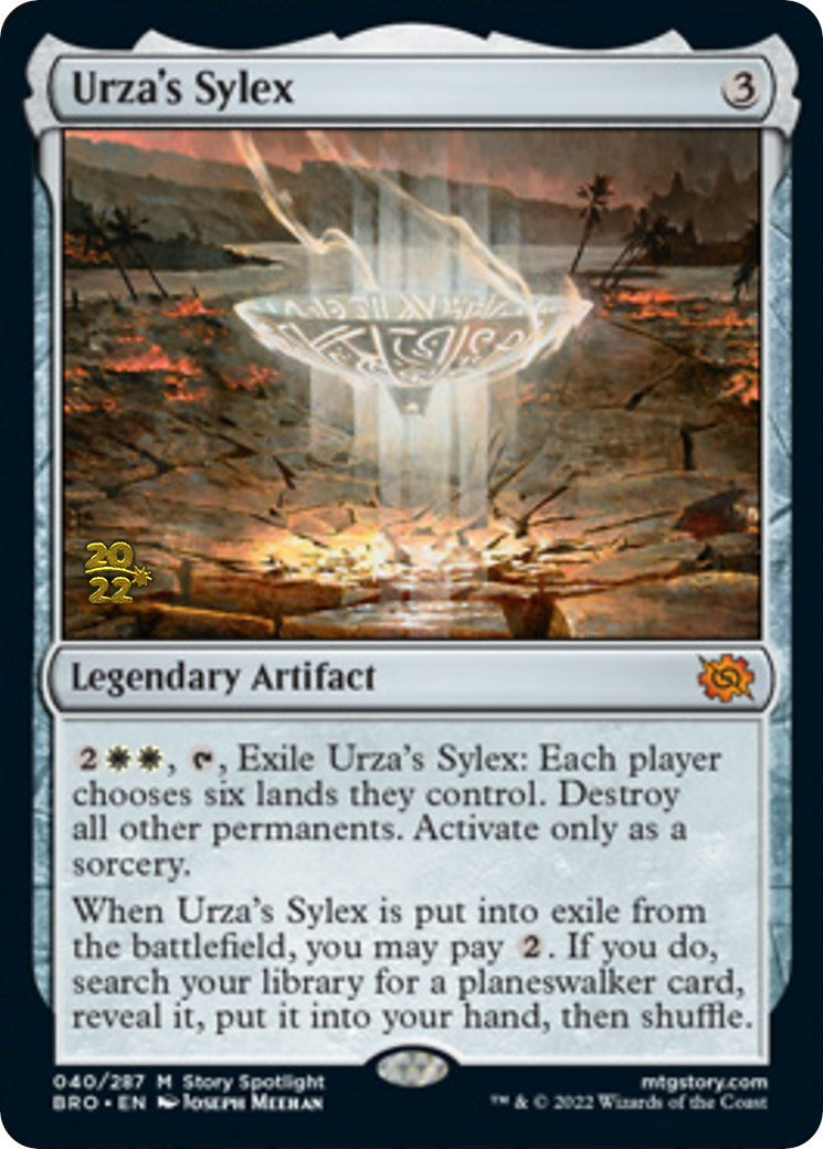 Urza's Sylex [The Brothers' War Prerelease Promos] | Good Games Cannington