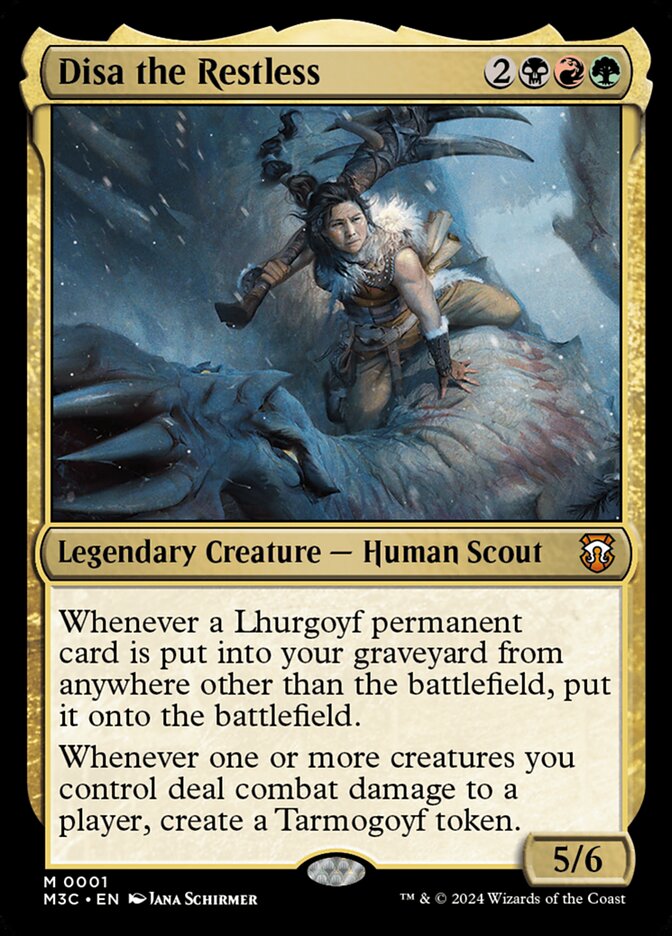 Disa the Restless 1/411 (Commander: Modern Horizons 3)  | Good Games Cannington