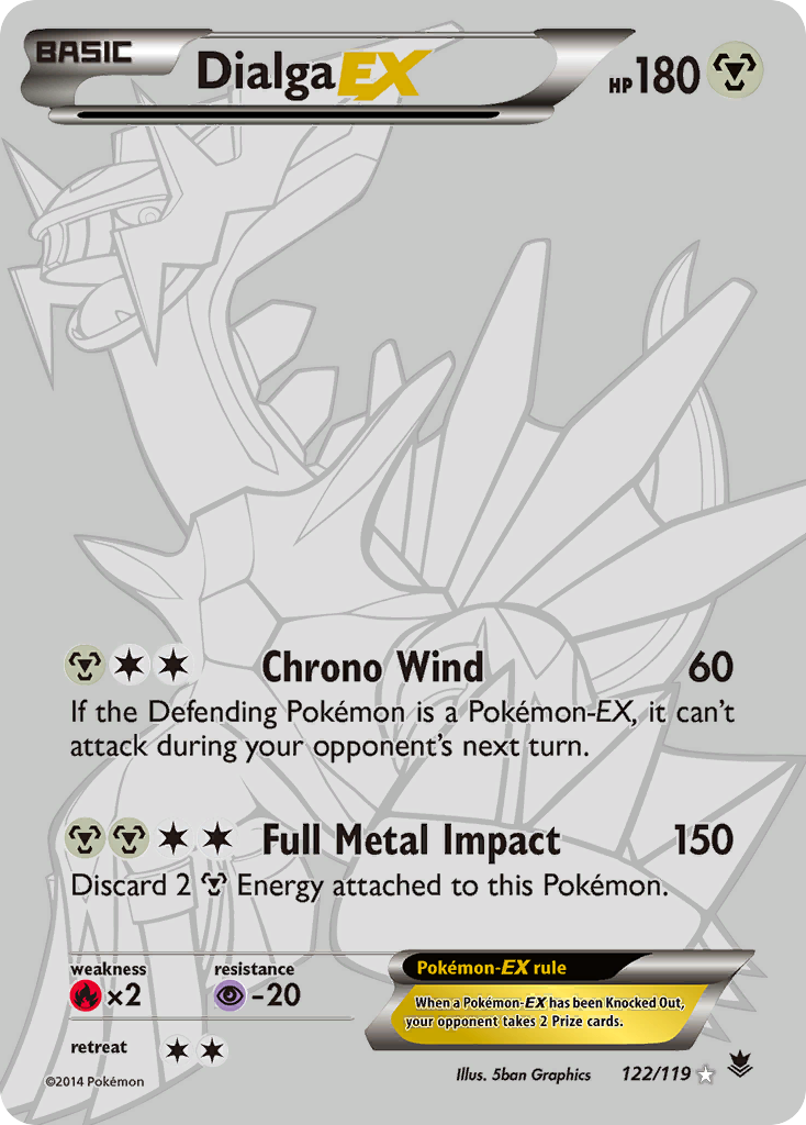 Dialga EX (122/119) [XY: Phantom Forces] | Good Games Cannington