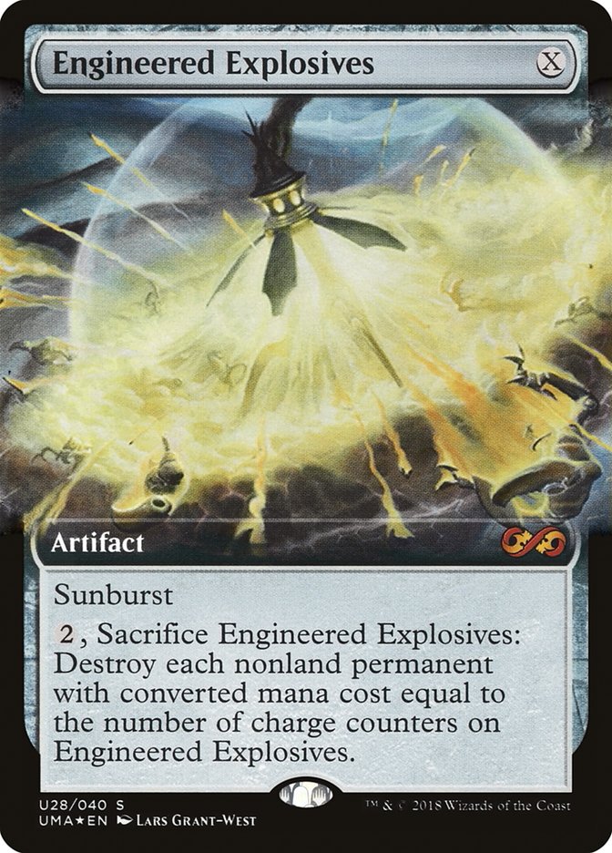 Engineered Explosives (Topper) [Ultimate Masters Box Topper] | Good Games Cannington