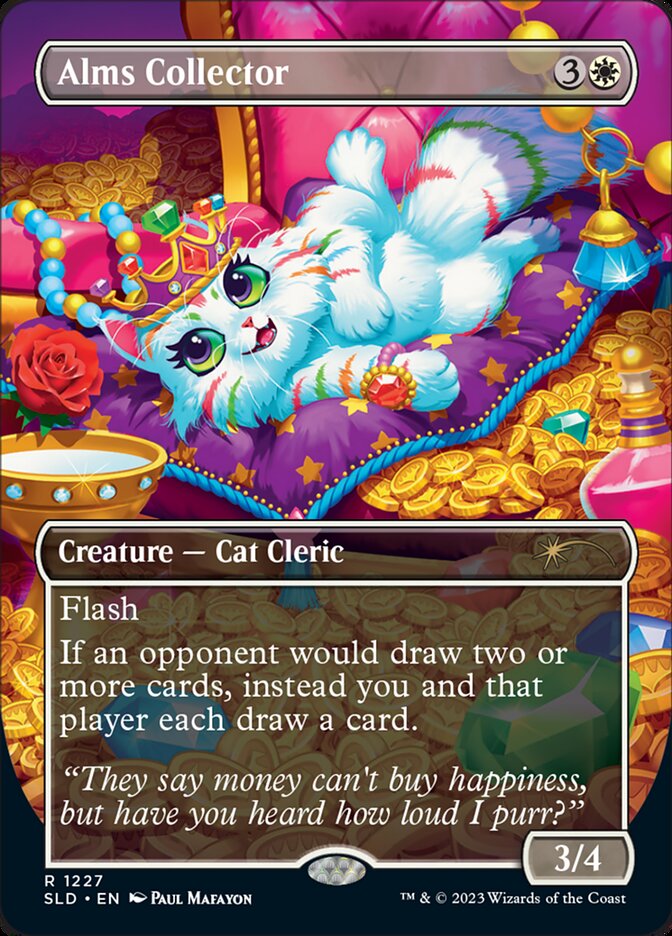 Alms Collector (Borderless) [Secret Lair Drop Series] | Good Games Cannington