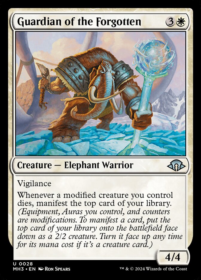 Guardian of the Forgotten 28 (Modern Horizons 3)  - Foil | Good Games Cannington
